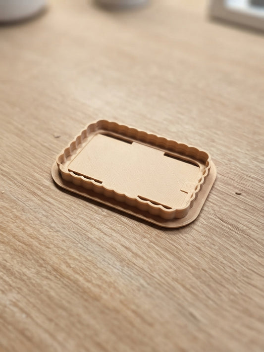 Emporte-pièce rectangle simple 75 × 50 mm